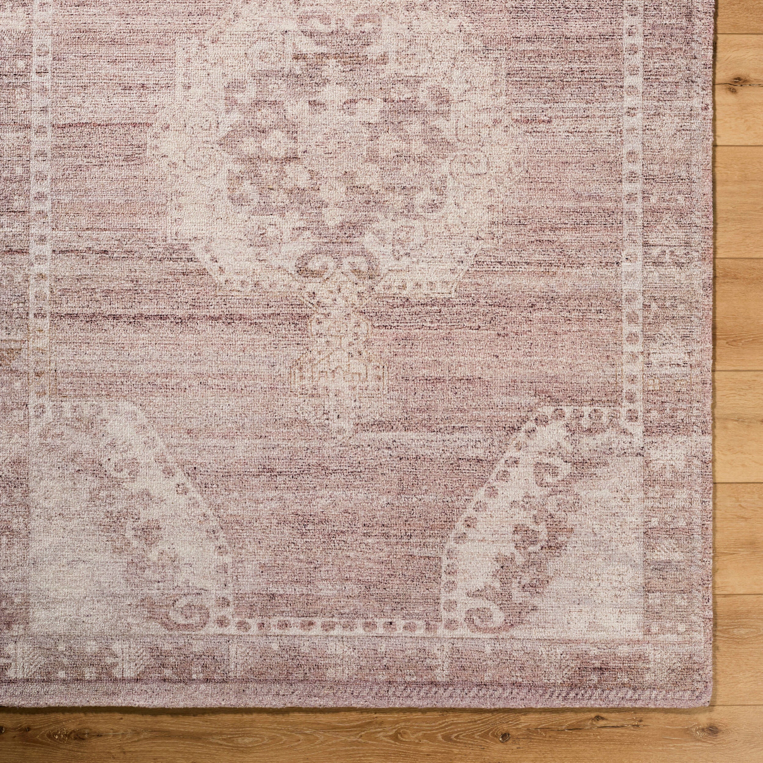 Surya Unique UNQ-2317 Dusty Rose Area Rug by LIVABLISS