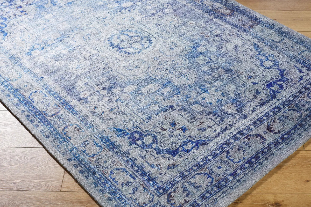 LIVABLISS Unique UNQ-2318 Cobalt Area Rug