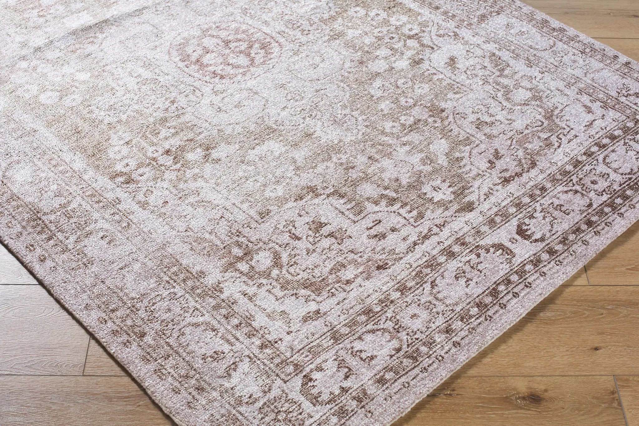 Unique UNQ-2320 Taupe Area Rug by LIVABLISS