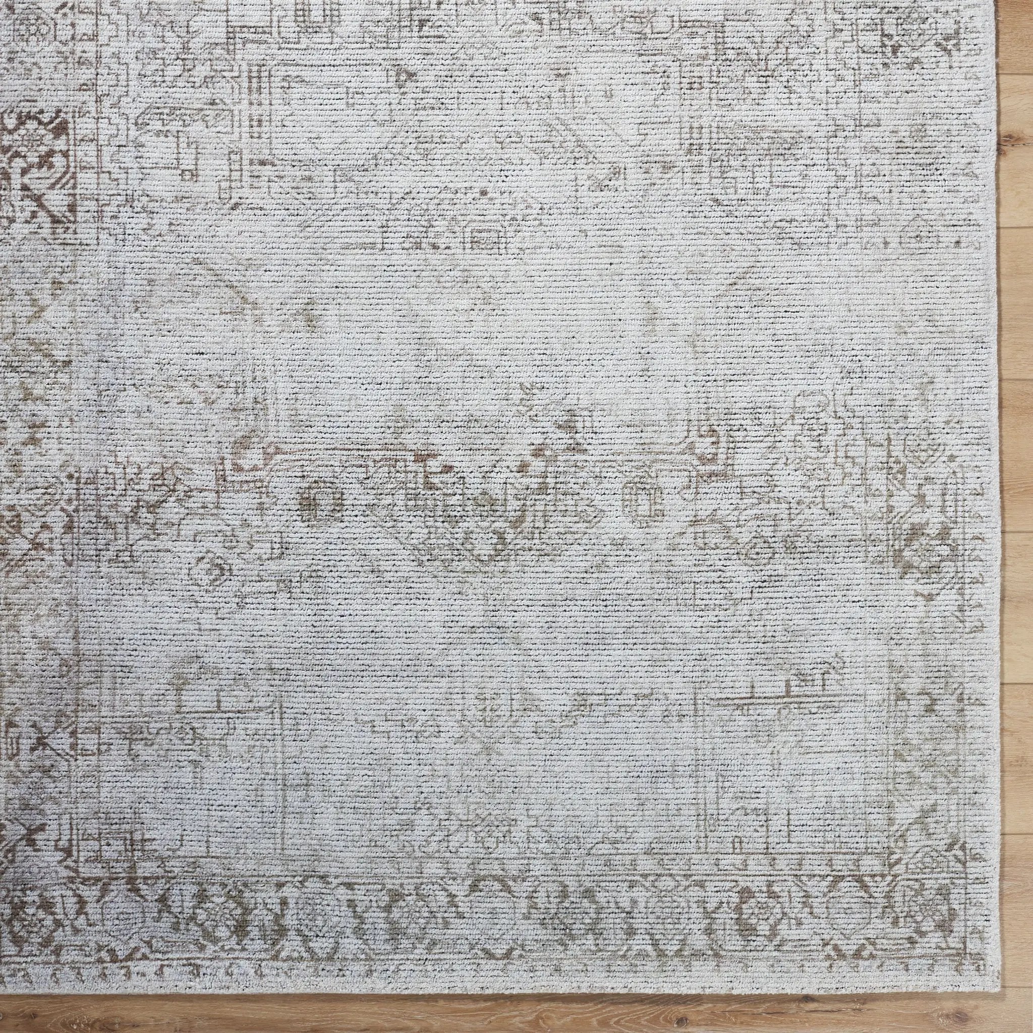 Unique UNQ-2321 Ivory Area Rug by LIVABLISS