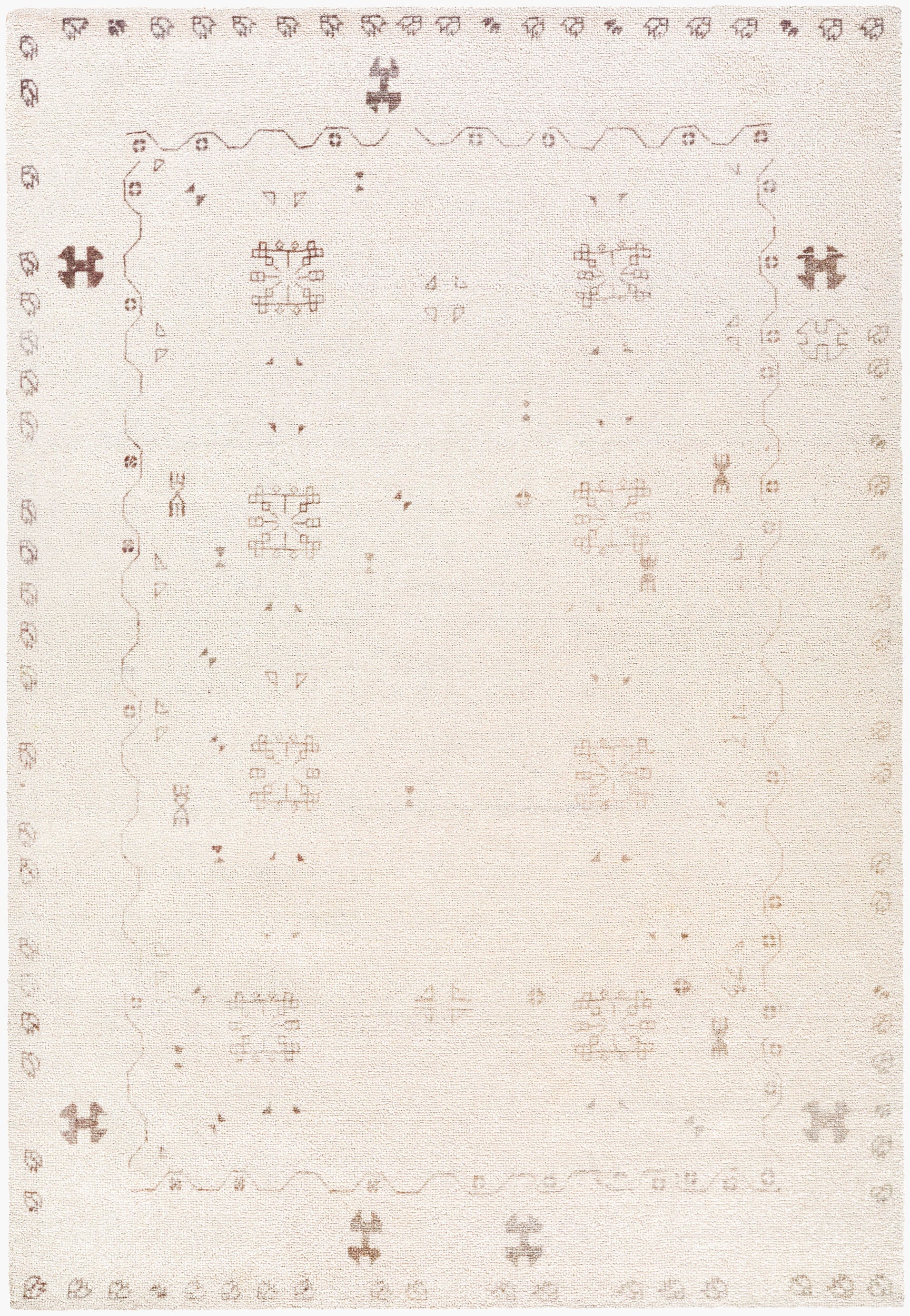 Surya Unique UNQ-2322 Ivory Area Rug by LIVABLISS