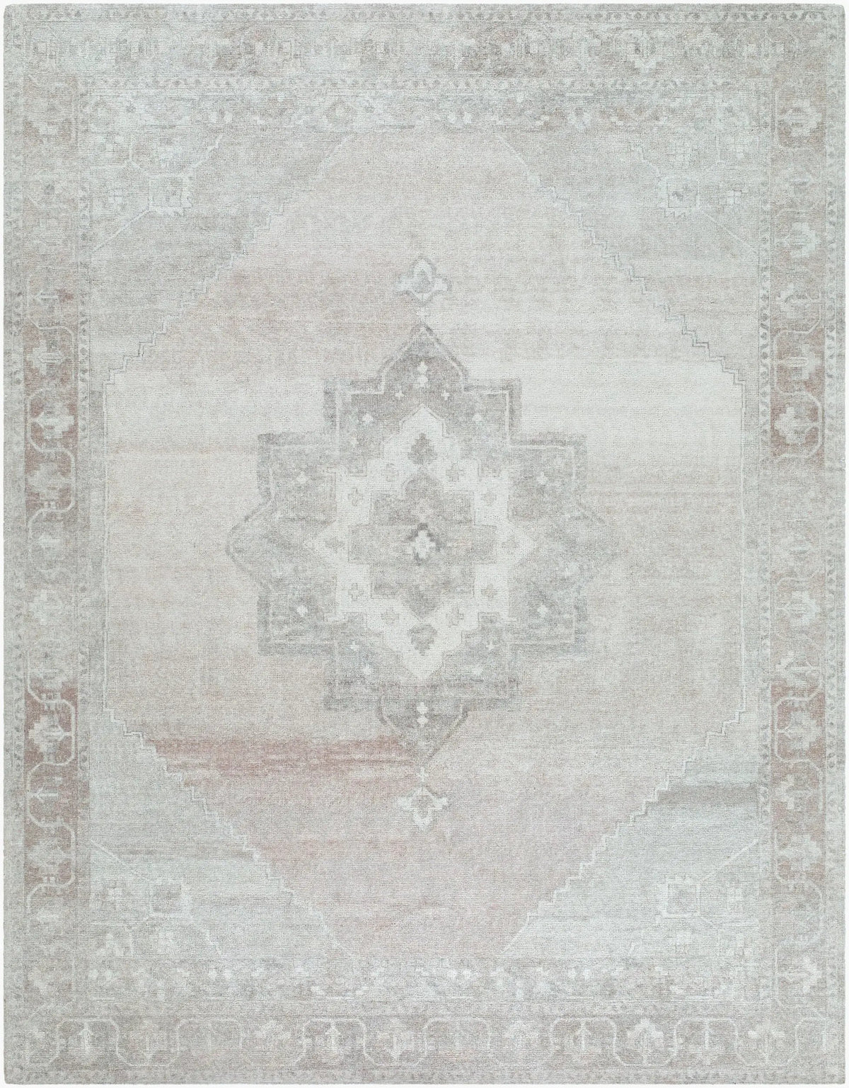 LIVABLISS Unique UNQ-2324 Pale-Rose Area Rug