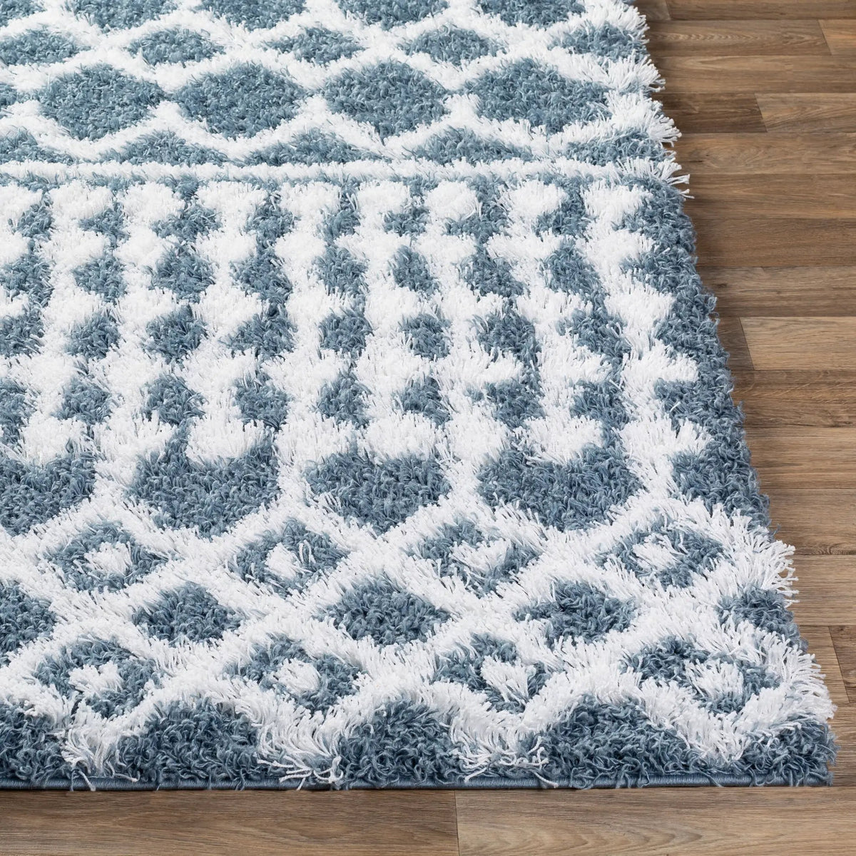 LIVABLISS Urban Shag USG-2311 Blue Area Rug