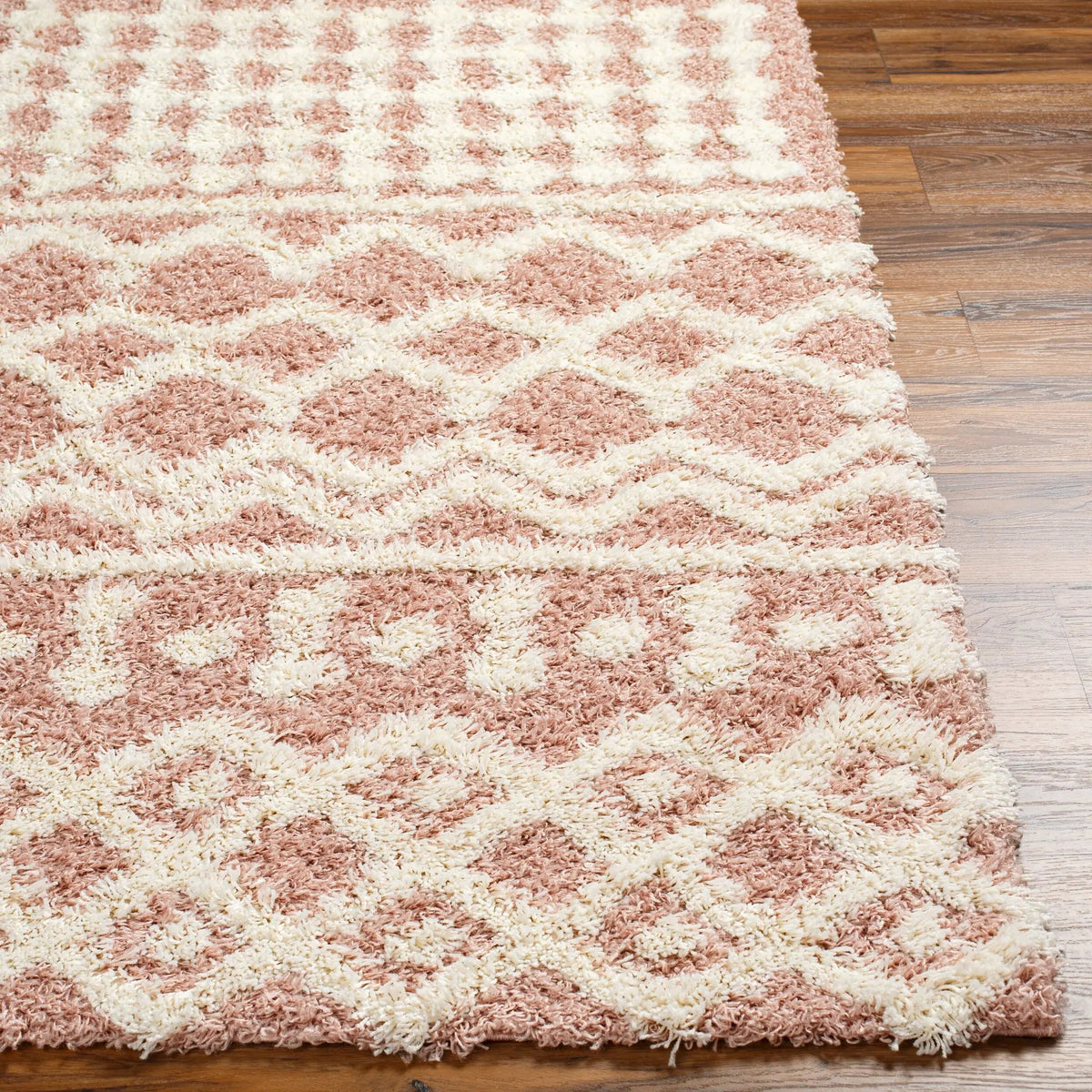 LIVABLISS Urban Shag USG-2339 Dusty-Pink Area Rug