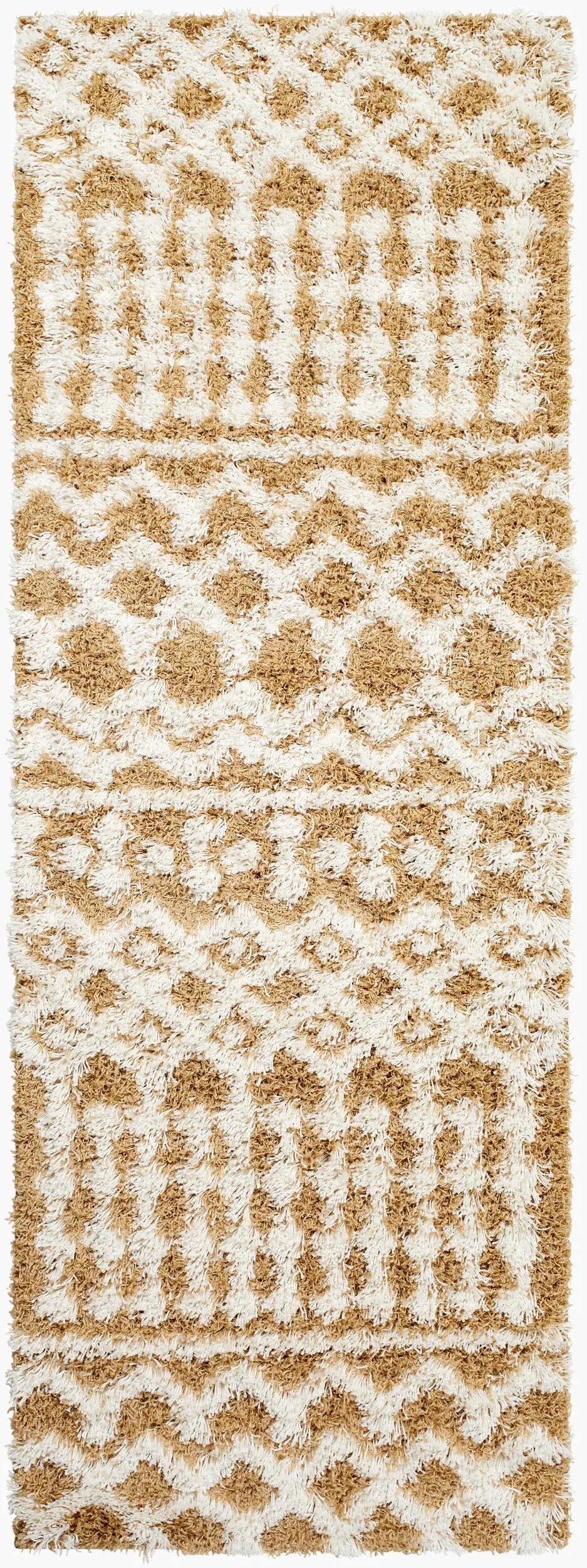 LIVABLISS Urban Shag USG-2340 Camel Area Rug