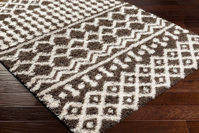 LIVABLISS Urban Shag USG-2342 Dark-Brown Area Rug