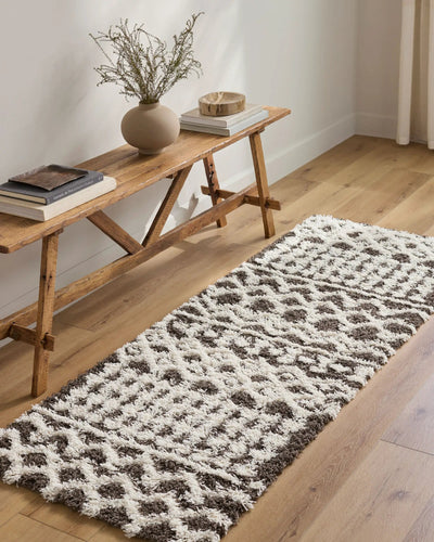 LIVABLISS Urban Shag USG-2342 Dark-Brown Area Rug