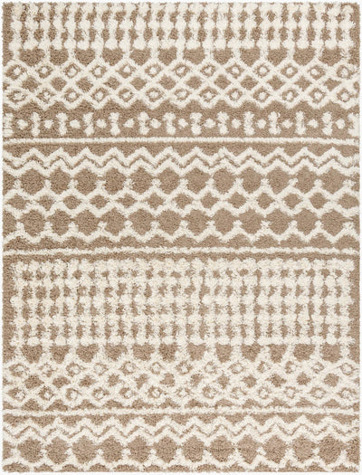 LIVABLISS Urban Shag USG-2343 Medium-Brown Area Rug