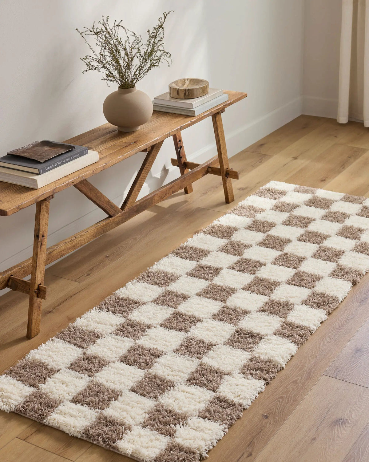 LIVABLISS Urban Shag USG-2348 Brown Area Rug