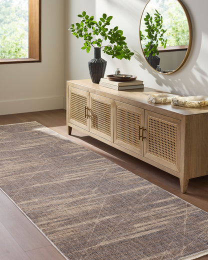 Frank Lloyd Wright Foundation x LIVABLISS Usonia USO-2300 Gray Area Rug