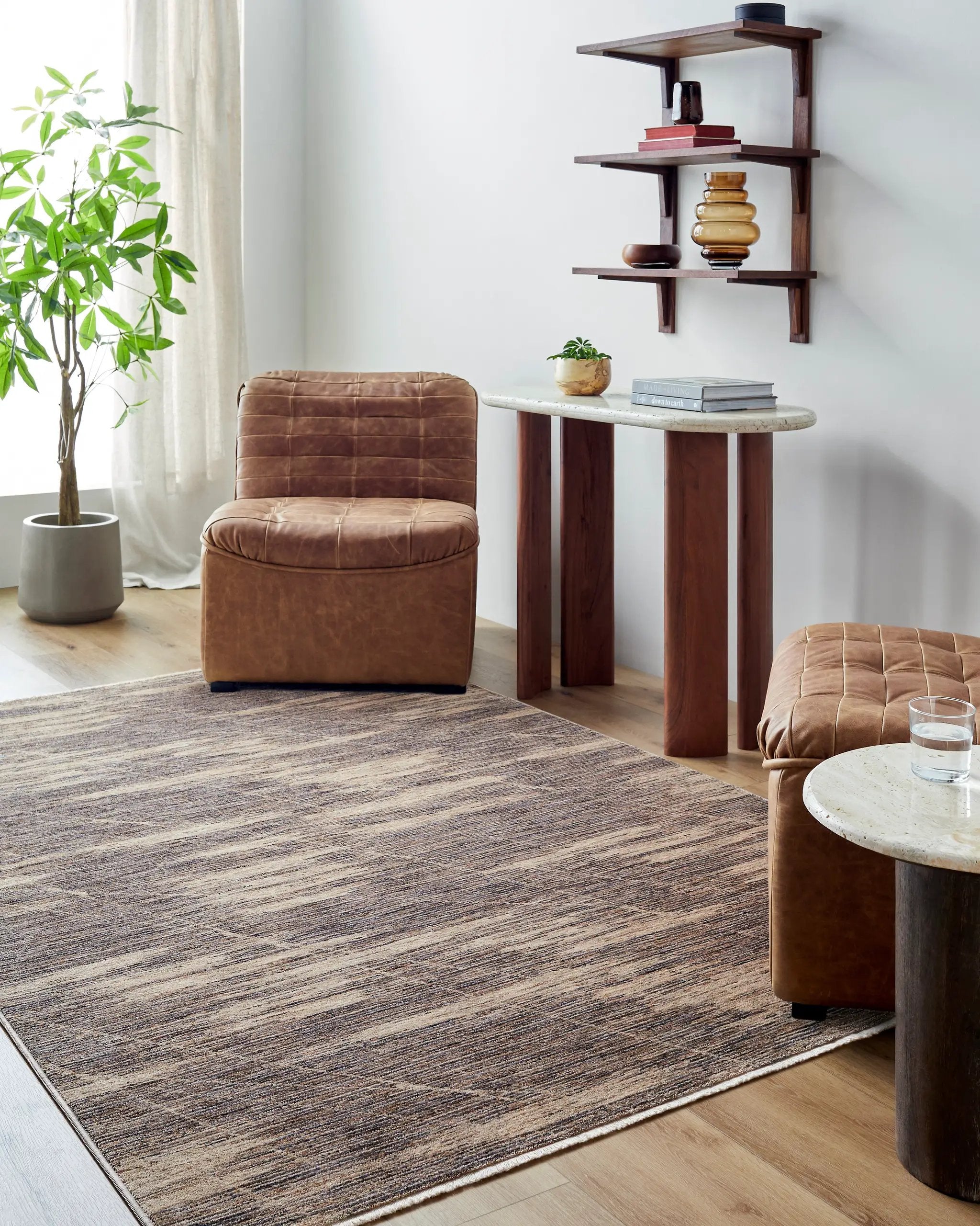 Usonia USO-2300 Multicolor Area Rug by Frank Lloyd Wright Foundation x LIVABLISS