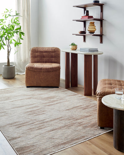 Usonia USO-2301 White Area Rug by Frank Lloyd Wright Foundation x LIVABLISS