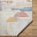 Frank Lloyd Wright Foundation Usonia USO-2303 White Area Rug by LIVABLISS