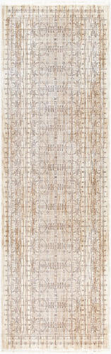 Frank Lloyd Wright Foundation Usonia USO-2304 White Area Rug by LIVABLISS