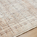 Frank Lloyd Wright Foundation Usonia USO-2304 White Area Rug by LIVABLISS