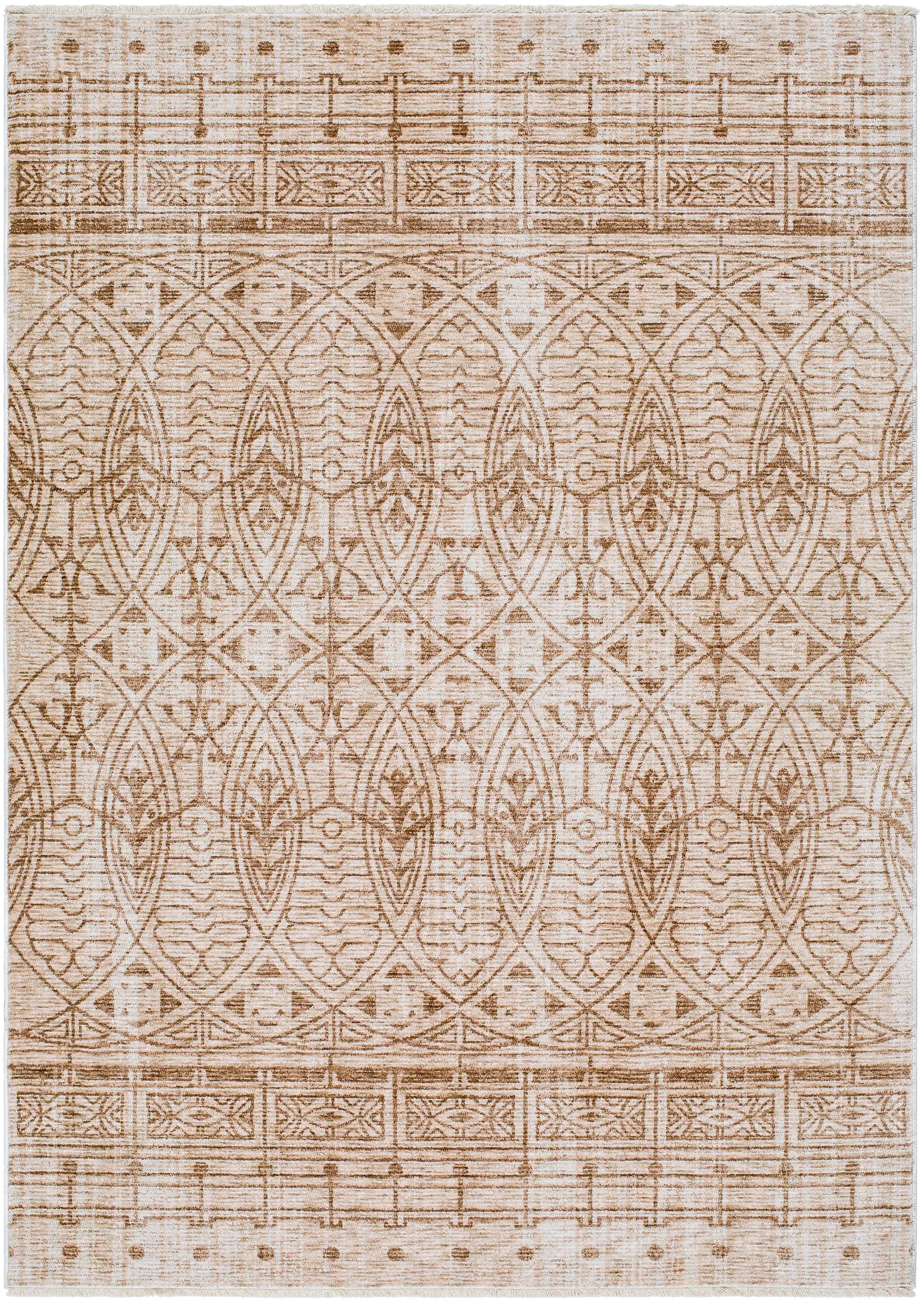 Usonia USO-2305 White Area Rug by Frank Lloyd Wright Foundation x LIVABLISS