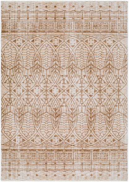 Frank Lloyd Wright Foundation x LIVABLISS Usonia USO-2305 White Area Rug