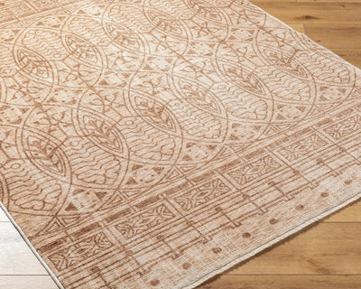 Usonia USO-2305 White Area Rug by Frank Lloyd Wright Foundation x LIVABLISS