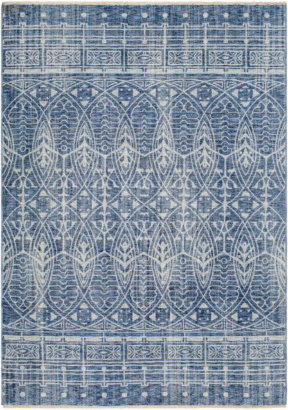 Frank Lloyd Wright Foundation x LIVABLISS Usonia USO-2306 Ice Blue Area Rug