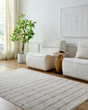 Frank Lloyd Wright Foundation x Livabliss Usonia USO-2308 White Area Rug