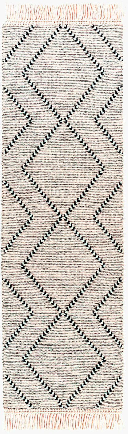 Surya Uttar UTT-2303 Black Area Rug by LIVABLISS
