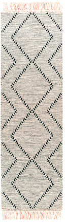 Surya Uttar UTT-2303 Black Area Rug by LIVABLISS