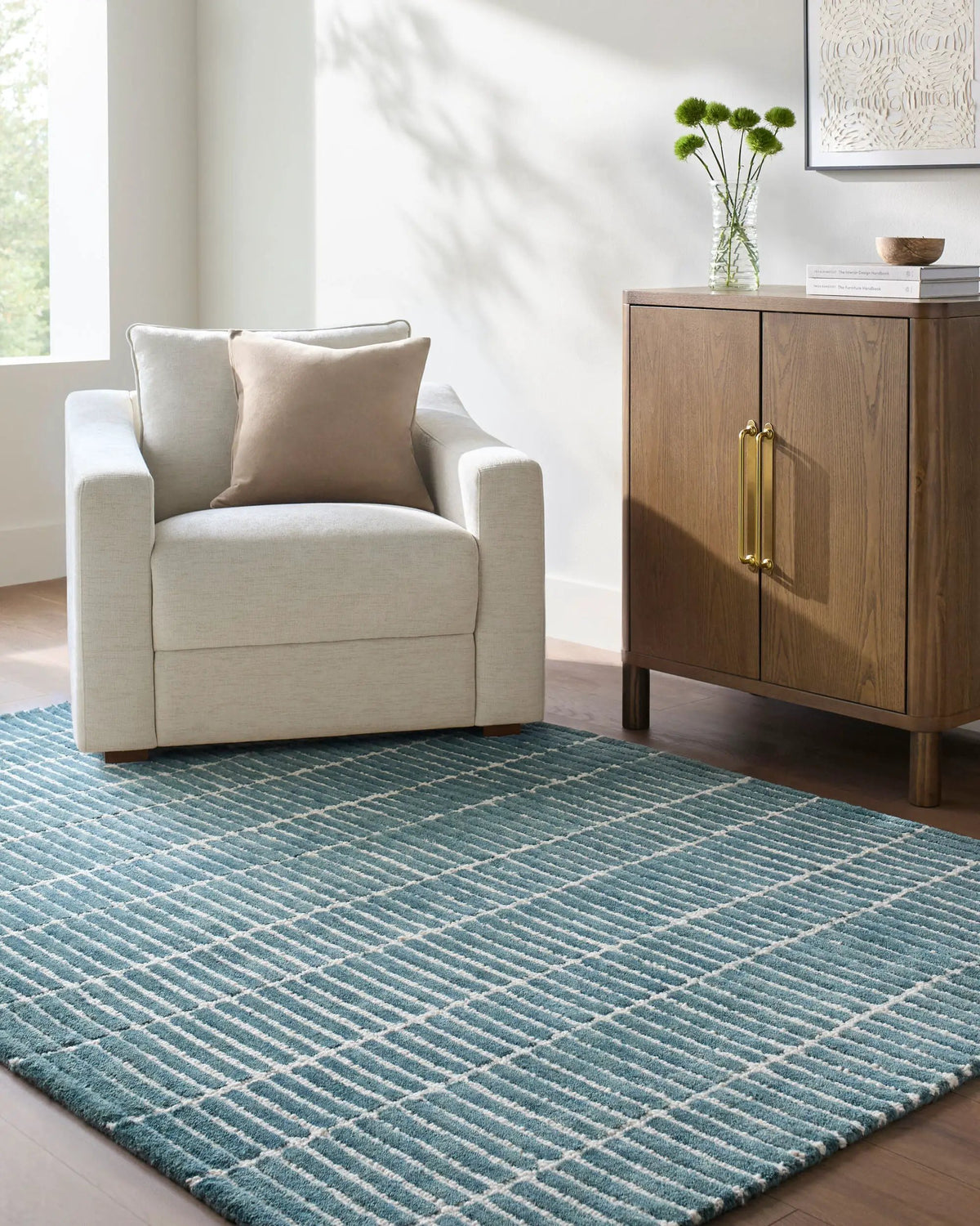LIVABLISS Vista VIT-2304 Teal Area Rug