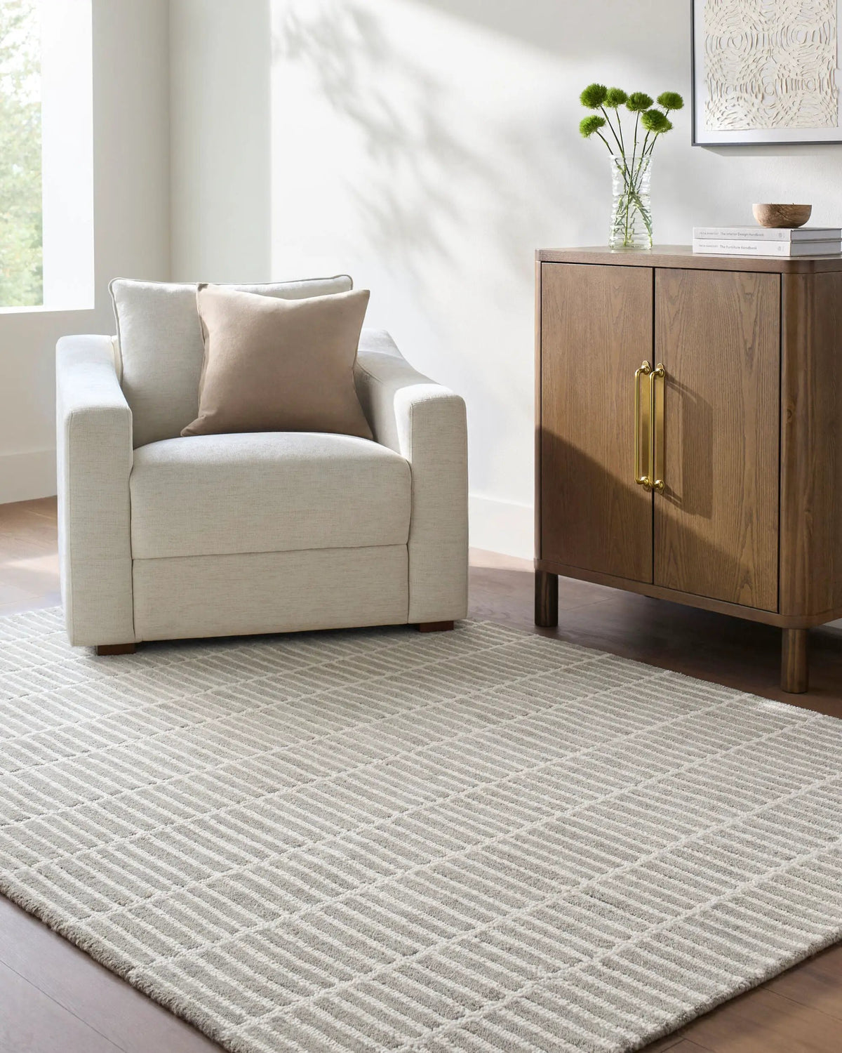 LIVABLISS Vista VIT-2305 Stone-Gray Area Rug