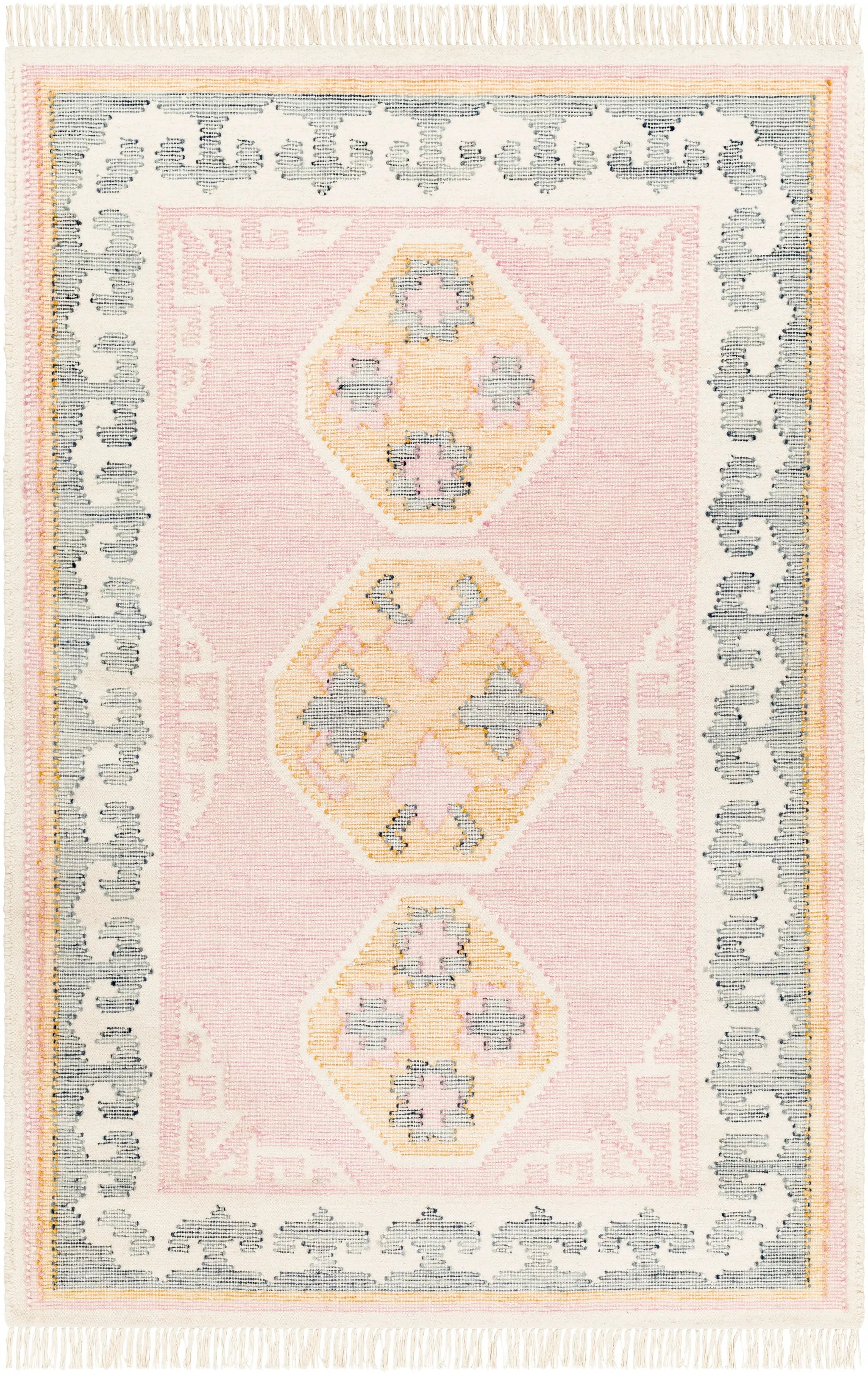 Valerie VLA-2300 Ivory Area Rug by LIVABLISS