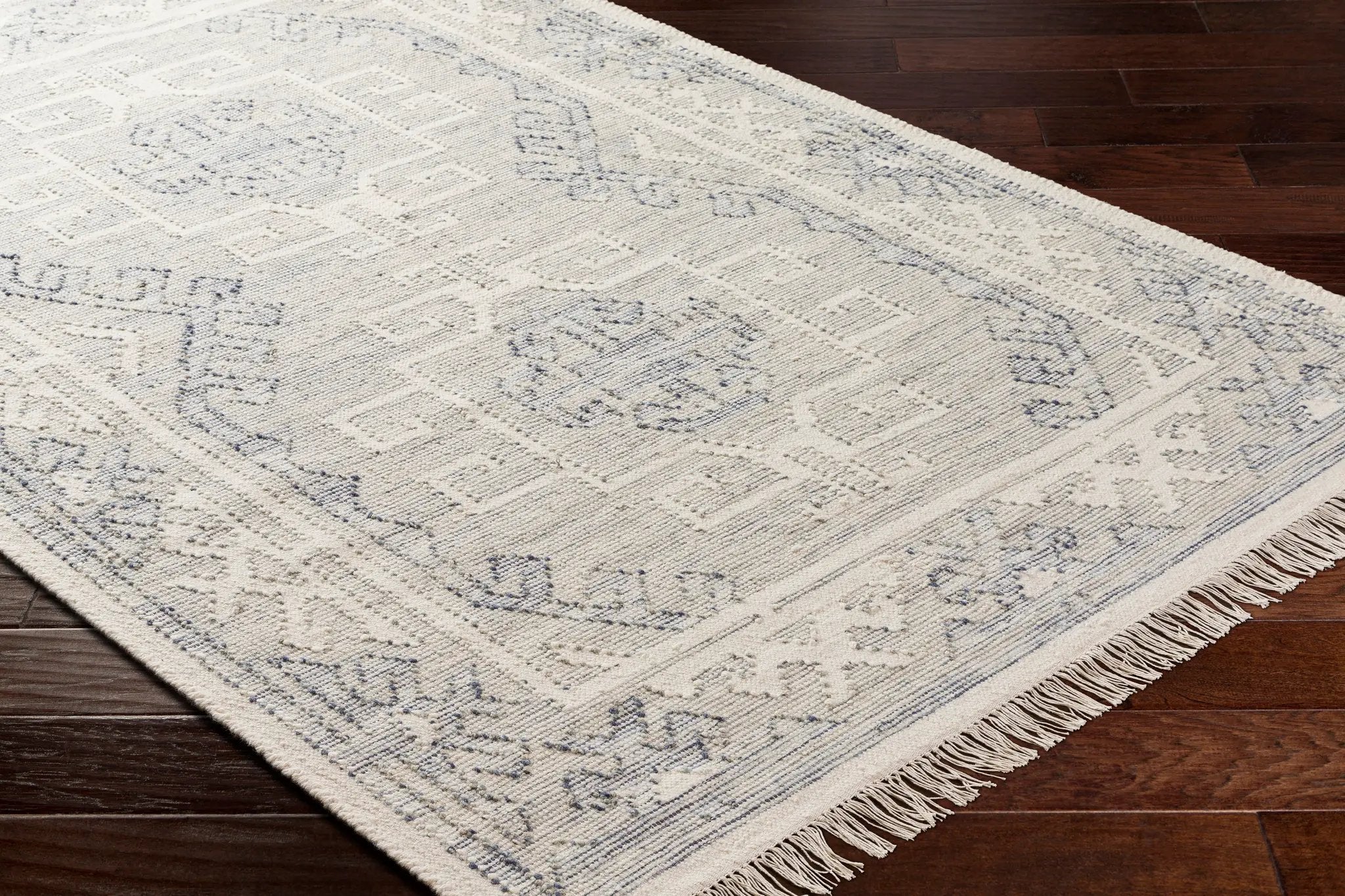 Valerie VLA-2303 Cream Area Rug by LIVABLISS