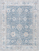 Surya Vinny VNY-2306 Dark Blue Machine Washable Area Rug by LIVABLISS