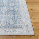 Surya Vinny VNY-2306 Dark Blue Machine Washable Area Rug by LIVABLISS