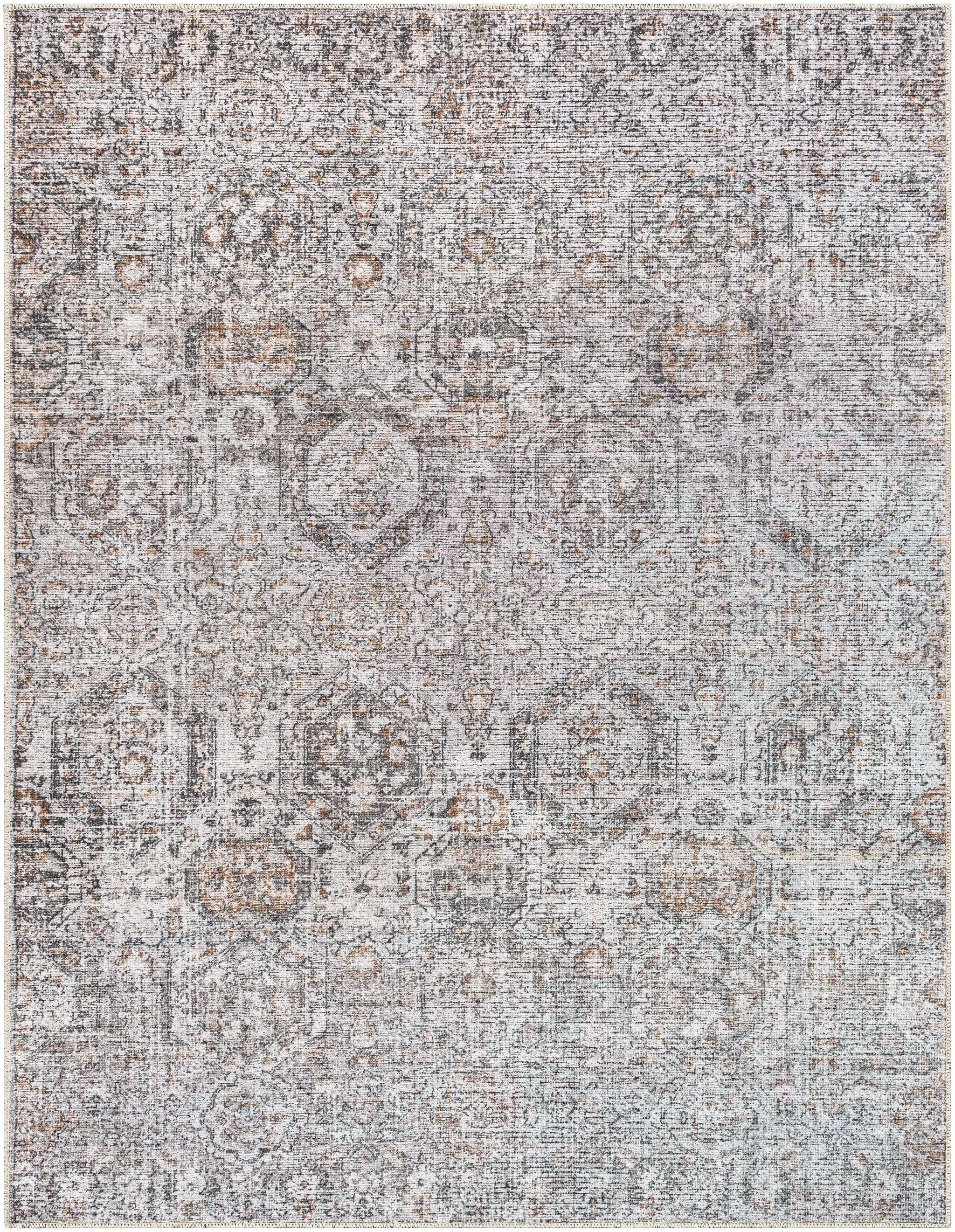 Vinny VNY-2309 Light-Gray Area Rug by LIVABLISS