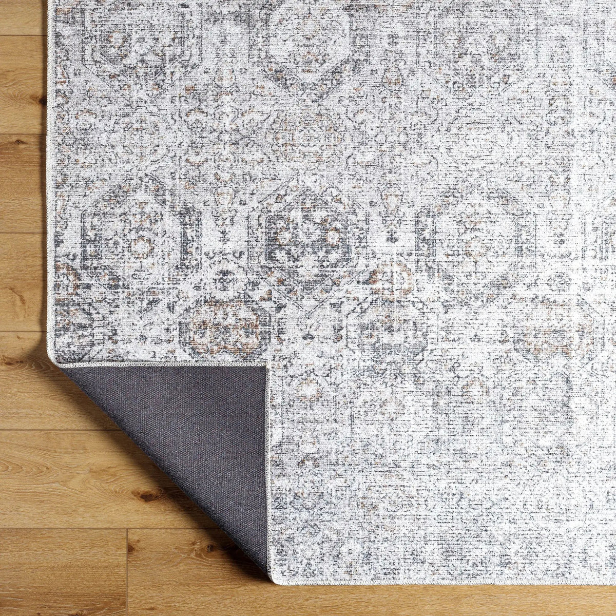 Vinny VNY-2309 Light-Gray Area Rug by LIVABLISS
