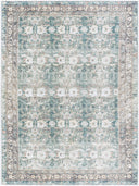 Surya Vinny VNY-2316 Medium Green Machine Washable Area Rug by LIVABLISS