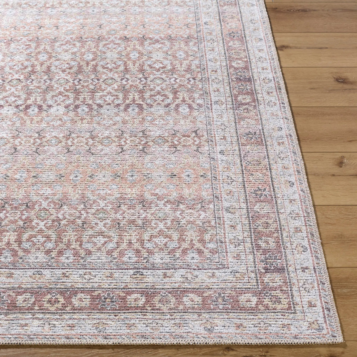 Vinny VNY-2318 Brown Area Rug by LIVABLISS