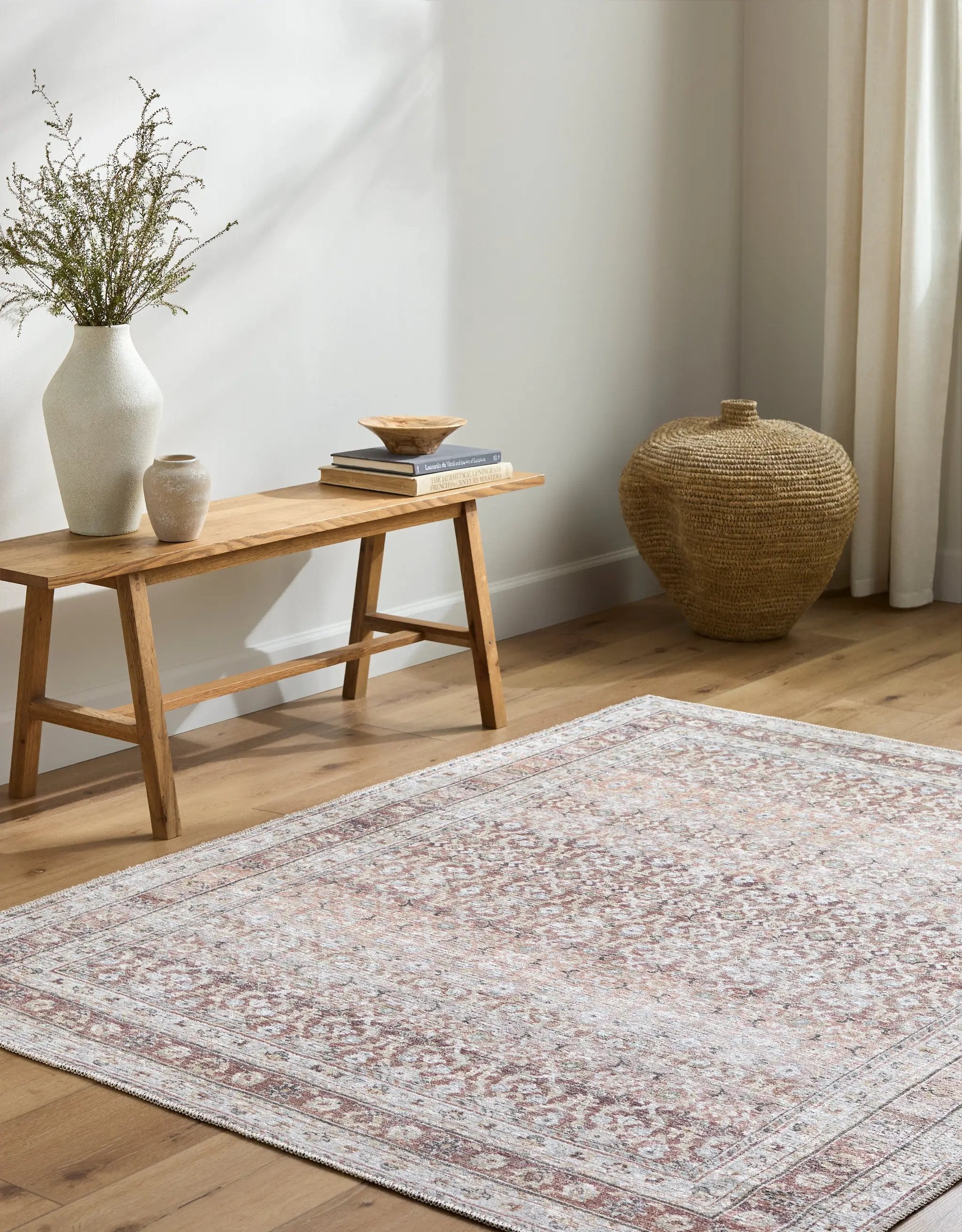 Vinny VNY-2318 Brown Area Rug by LIVABLISS
