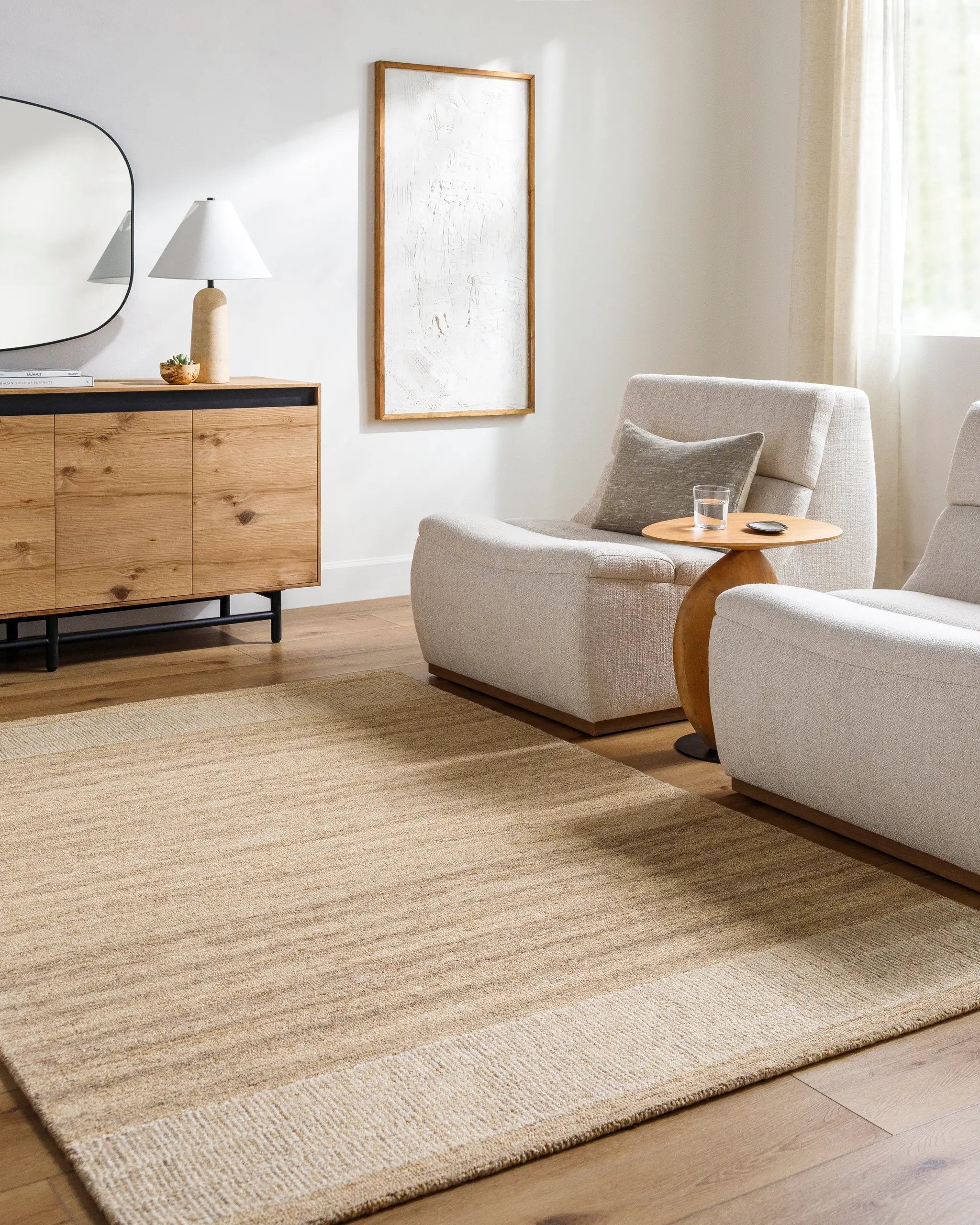 Ira VVIR-2300 Beige Area Rug by LIVABLISS