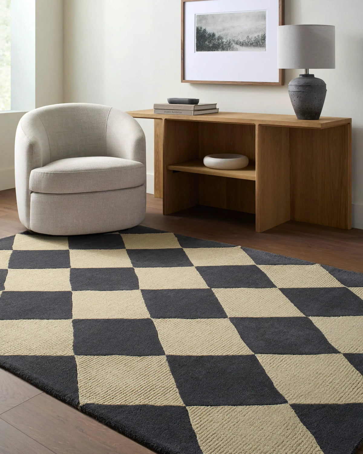 LIVABLISS Isaac VVIS-2301 Charcoal Area Rug
