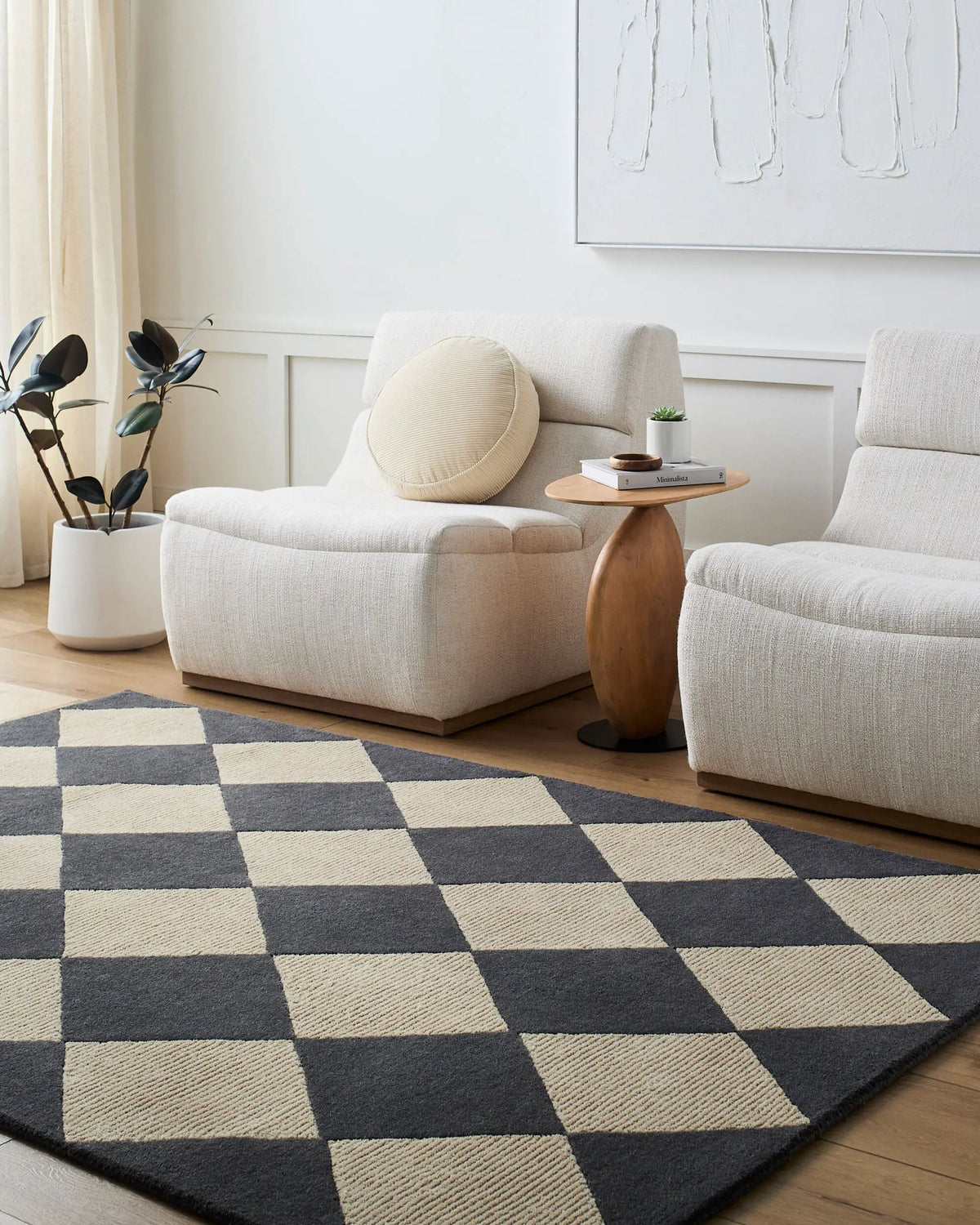 LIVABLISS Isaac VVIS-2301 Charcoal Area Rug