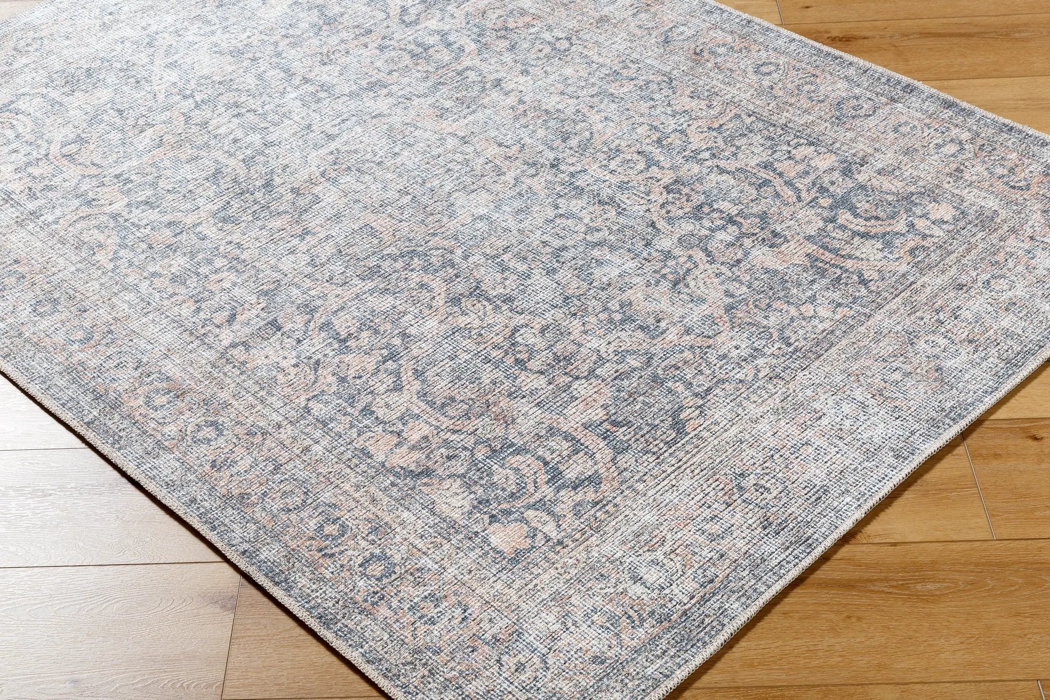 Lorelai VVLO-2302 Black Area Rug by LIVABLISS