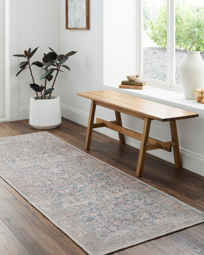 Livabliss Lorelai VVLO-2302 Black Machine Washable Area Rug