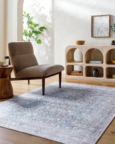 Livabliss Lorelai VVLO-2304 Light Beige Machine Washable Area Rug
