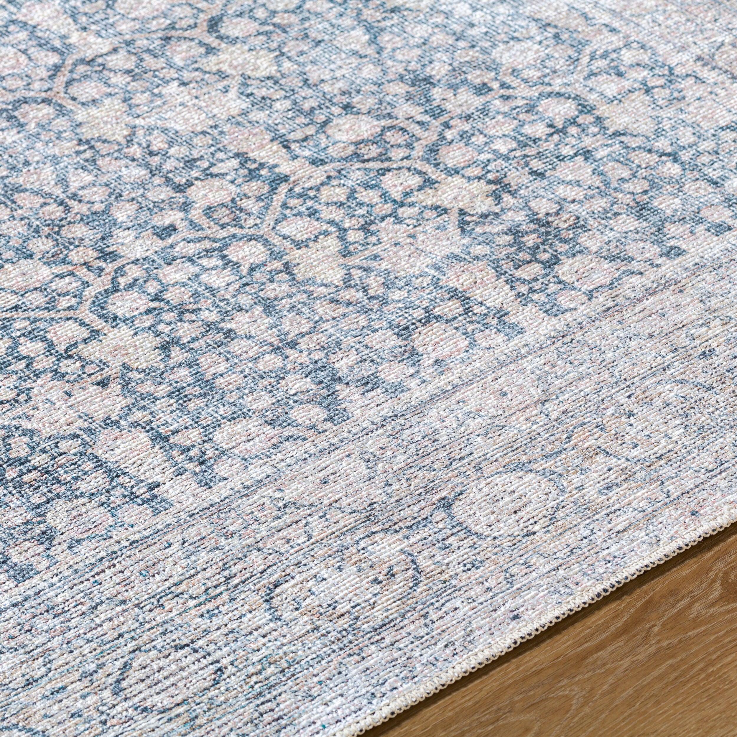 Vivir Lorelai VVLO-2304 Light Beige Machine Washable Area Rug by LIVABLISS
