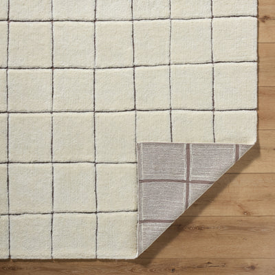 Surya Wooly WOL-2301 Ivory Machine Washable Area Rug by LIVABLISS