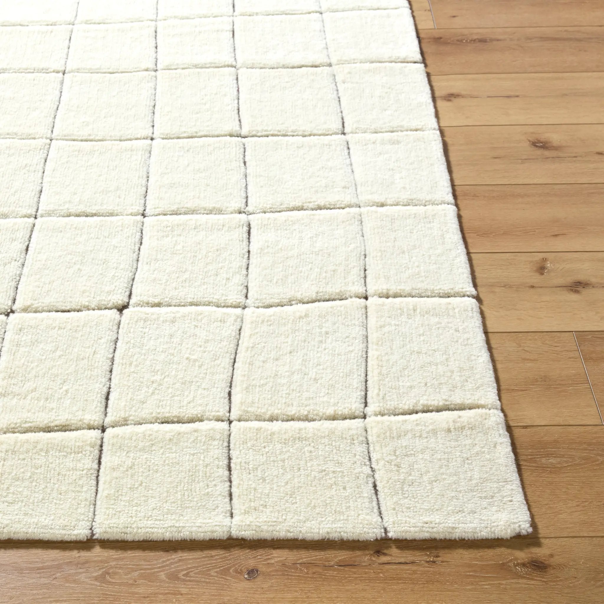 Wooly WOL-2301 Ivory Area Rug by LIVABLISS