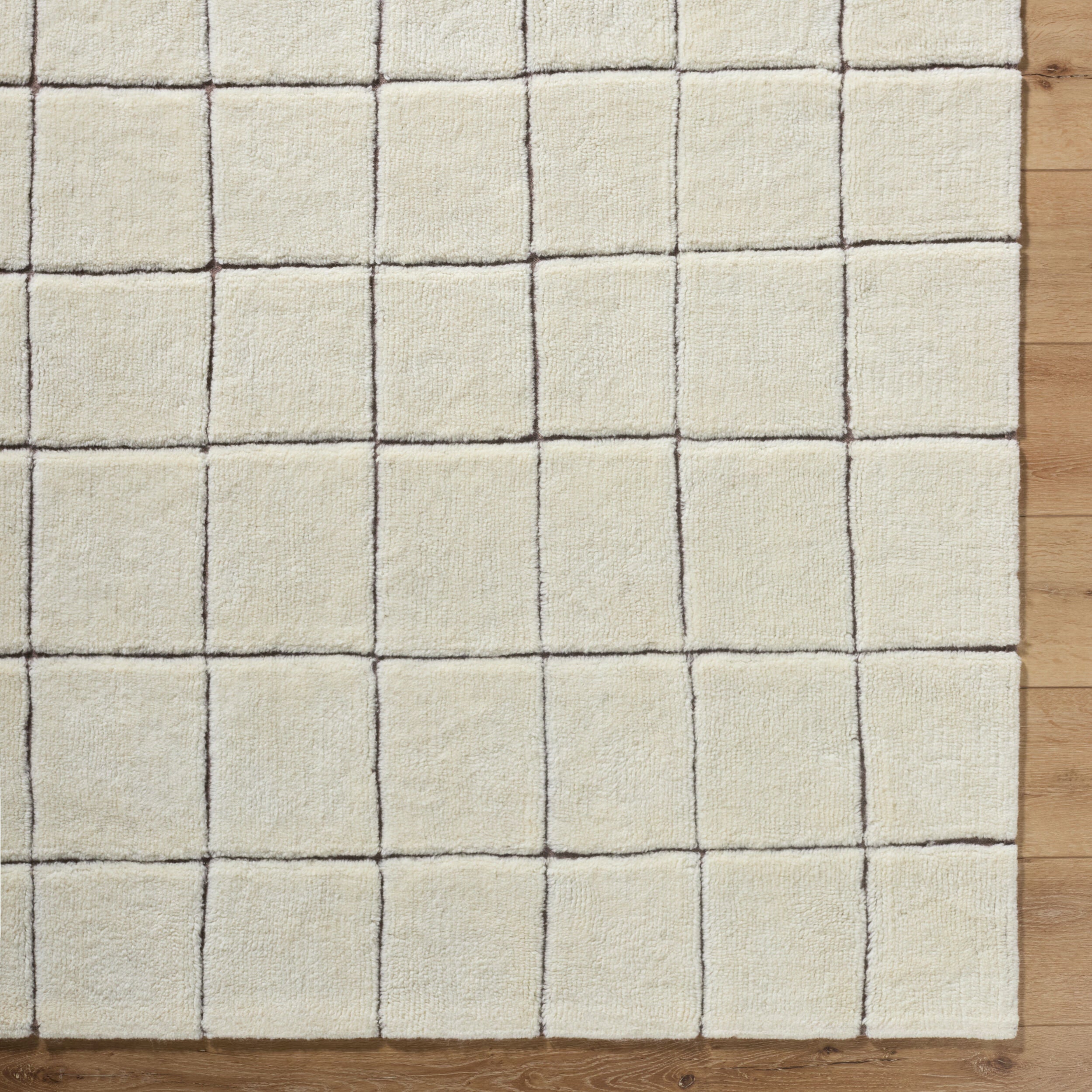 Surya Wooly WOL-2301 Ivory Machine Washable Area Rug by LIVABLISS