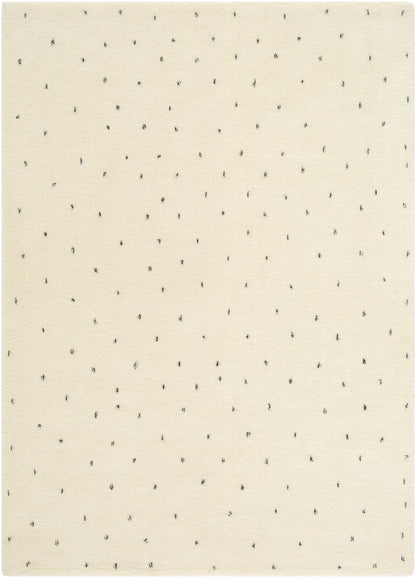 Surya Wooly WOL-2303 Ivory Machine Washable Area Rug by LIVABLISS