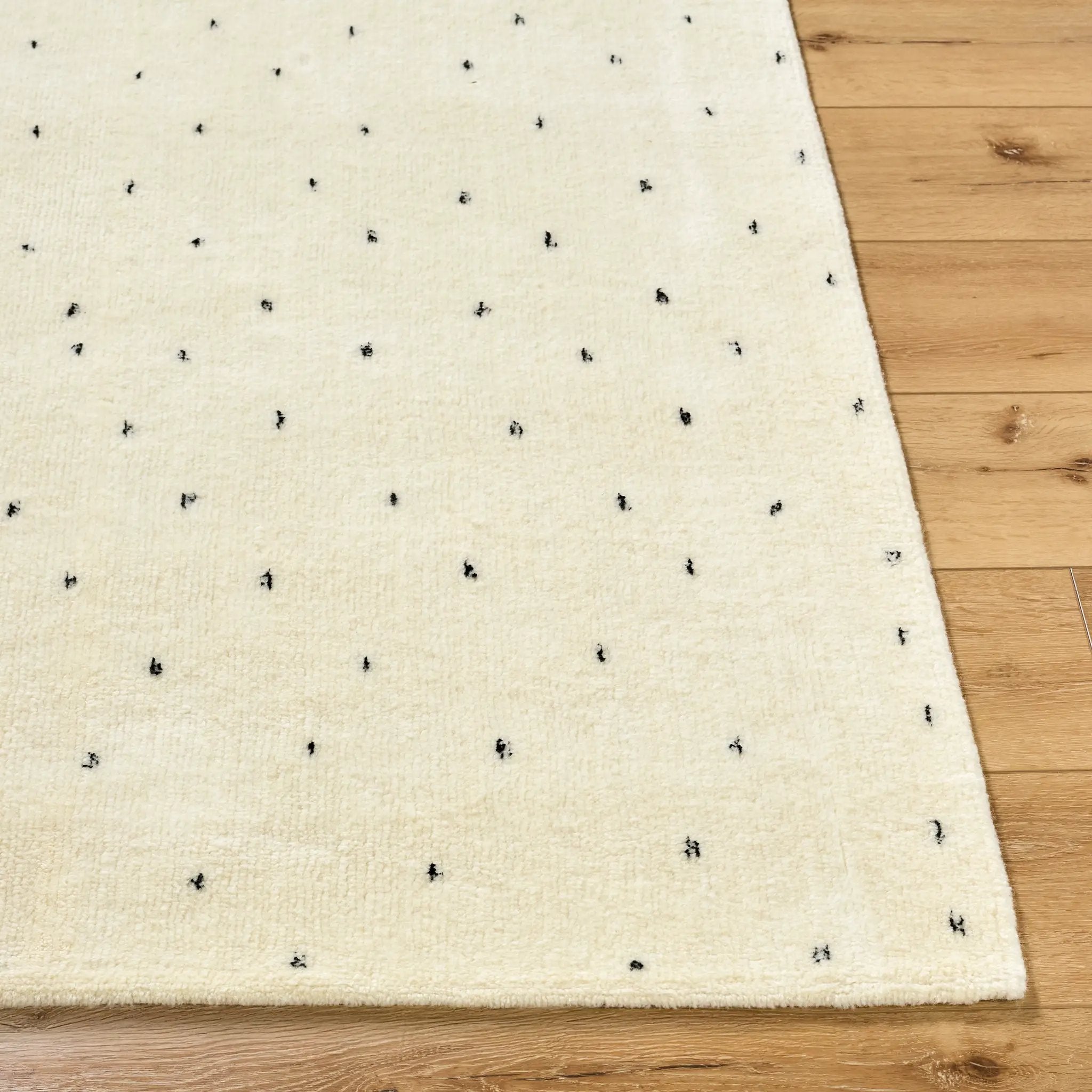 Wooly WOL-2303 Ivory Area Rug by LIVABLISS