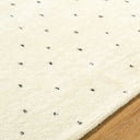 Surya Wooly WOL-2303 Ivory Machine Washable Area Rug by LIVABLISS